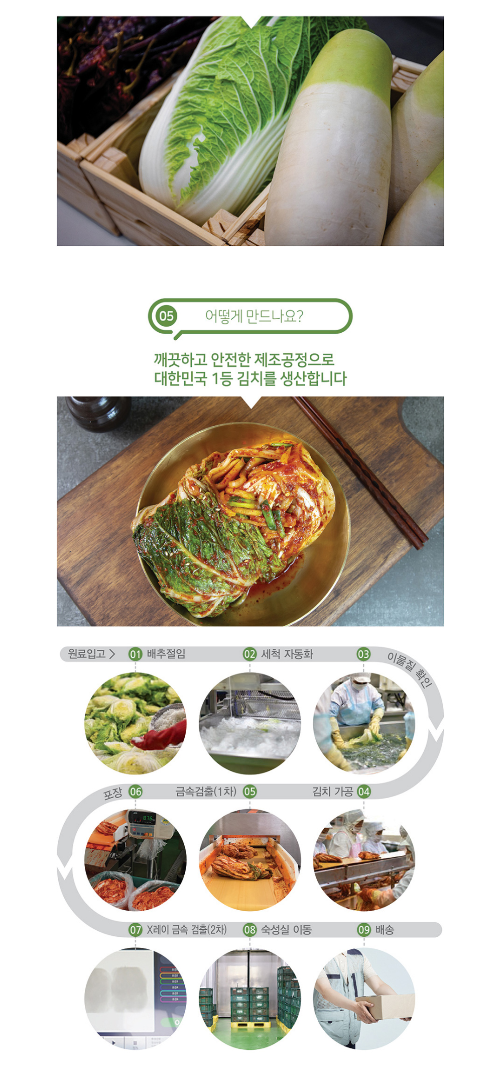 포기김치 8kg 상세이미지 6