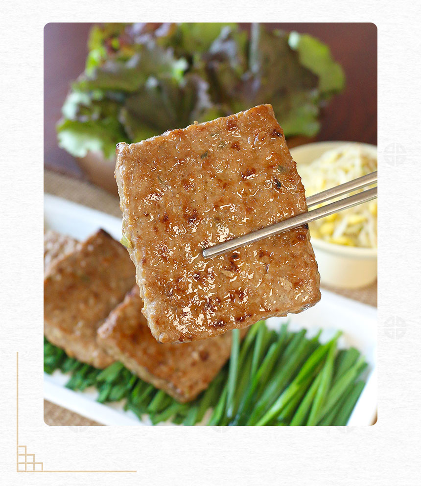 (에코한마음) 겉바속촉 참숯에 구운 수제 수제떡갈비 (70g*2개입)