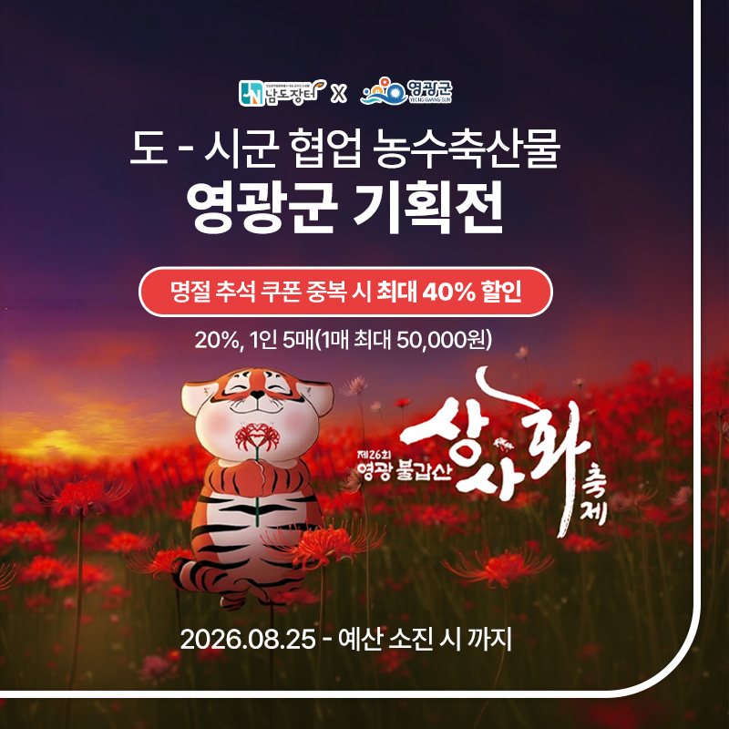 영광군 기획전